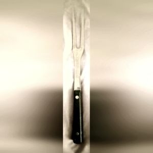 Vintage EKCO Flint Stainless Vanadium Carving Fork
